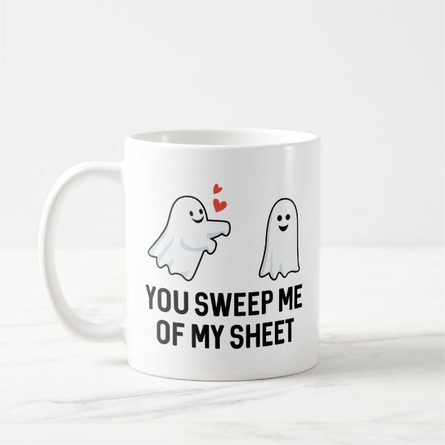 You Sweep Me Of My Sheet Coffee Mug (Left)