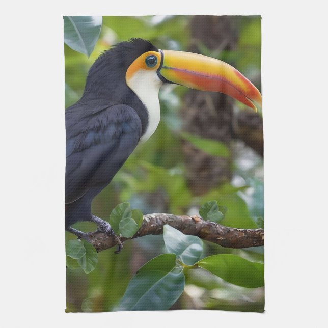 You Toucan Sit In The Treetops, Tea Towel (Vertical)