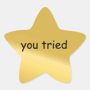 you tried stickers