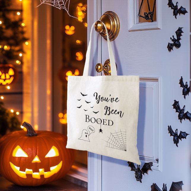You’ve Been Booed Halloween Tote Bag (Creator Uploaded)