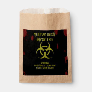 You’ve Been Infected – Zombie Virus Treat Favour Bag