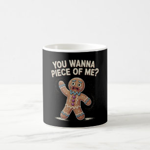 You Wanna Piece Of Me Gingerbread Christmas Xmas Coffee Mug