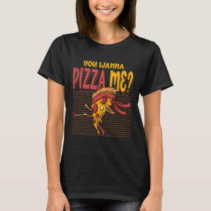 You Wanna Pizza Me Karate Fighting Style Mma Taekw T-Shirt