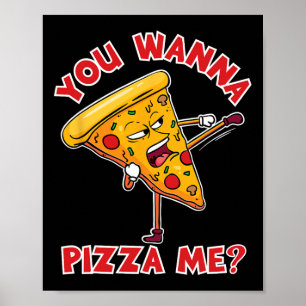 You Wanna Pizza Me Ninja Karate Sahbumnim Judo Mma Poster