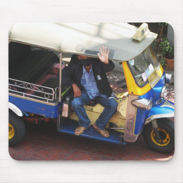 You want TAXI TUK-TUK? Mouse Pad (Front)