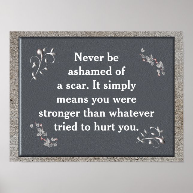You were stronger - art poster (Front)