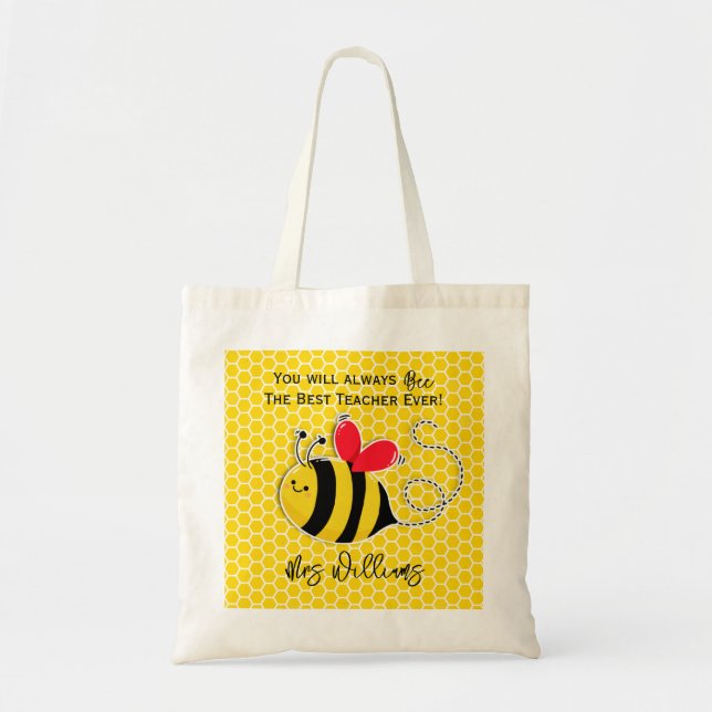You will alway Bee MY Best teacher ever christmas Tote Bag (Front)