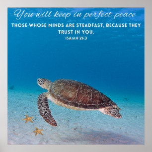 You Will Keep Him In Perfect Peace Poster