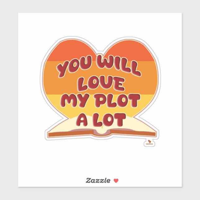  You Will Love My Plot A Lot Write Logo (Sheet)