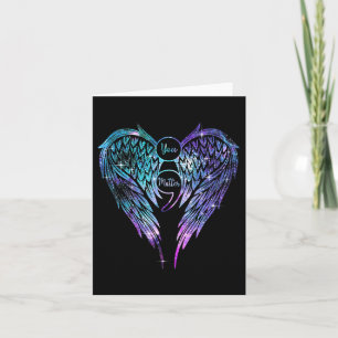 You Wings Suicide Prevention Awareness (on Back) Card
