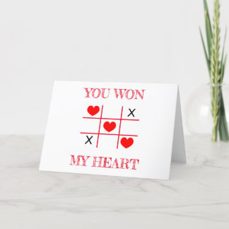You Won My Heart Holiday Card