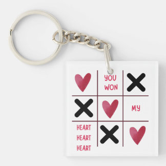You Won My Heart Key Ring