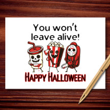 You Won’t Leave Alive Funny Halloween Movie Snacks