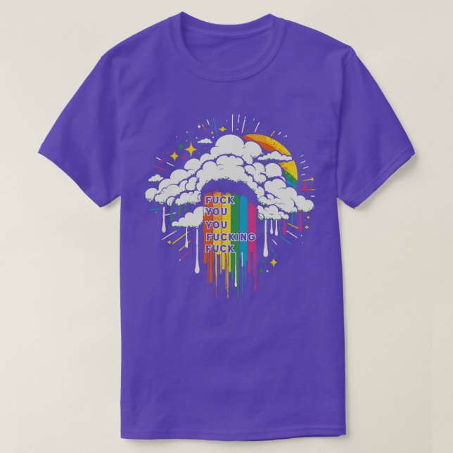 You You Rainbow Aesthetic T-Shirt (Design Front)