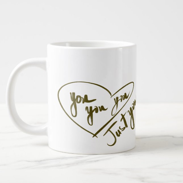 "You, you, you" cup (Left)