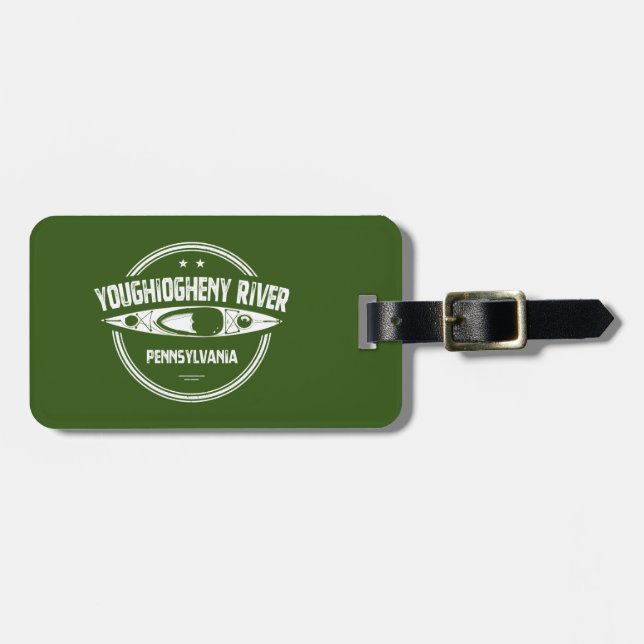 Youghiogheny River, Pennsylvania Luggage Tag (Front Horizontal)