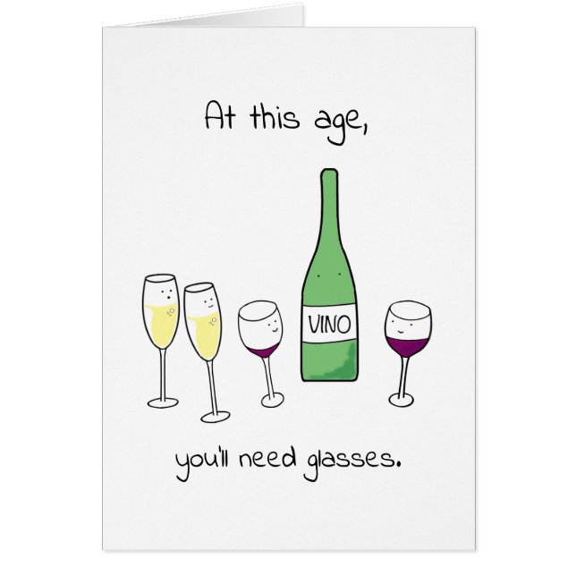 You'll need glasses. (Front)