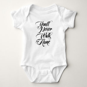 You'll Never Walk Alone Baby YNWA Baby Bodysuit