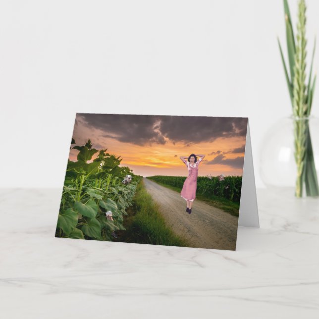 You'll Never Walk Alone Halloween Card (Front)