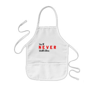 you'll never walk alone kids apron