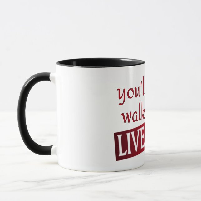 you'll never walk alone Liverpool Mug (Left)