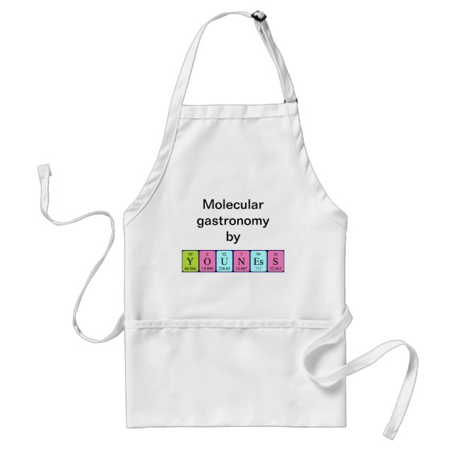 Youness periodic table name apron (Front)