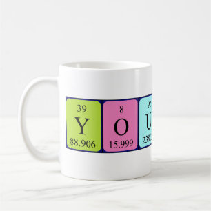 Youness periodic table name mug