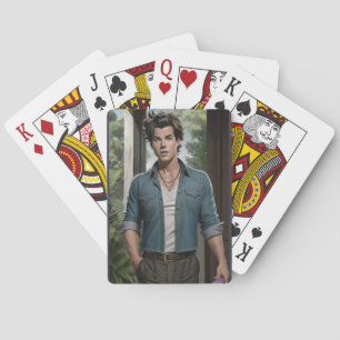 Young Ace Playing Cards
