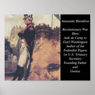 Young Alexander Hamilton poster