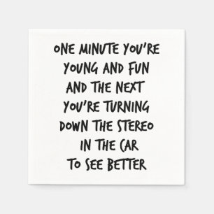 Young and Fun Napkin