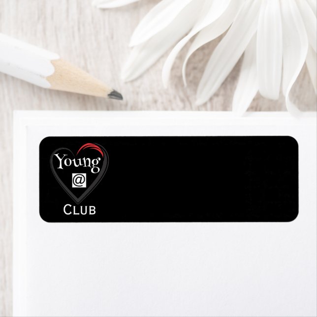 Young at Heart Club Return Address Label (Insitu)