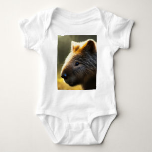 Young Australian Wombat, Baby Bodysuit