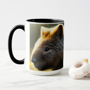Young Australian Wombat, Coffee Mug
