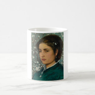 Young Beauty (Elegant Woman) (Female Portrait) Coffee Mug
