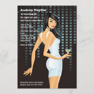 Young Beauty Invitation