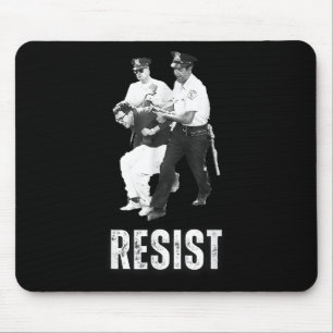 Young Bernie Sanders Arrested Resist  Mouse Pad