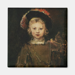 Young Boy in Fancy Dress, c.1660 (oil on canvas) Magnet