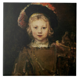 Young Boy in Fancy Dress, c.1660 (oil on canvas) Tile