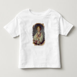 Young Boy with a Basket of Flowers Toddler T-Shirt