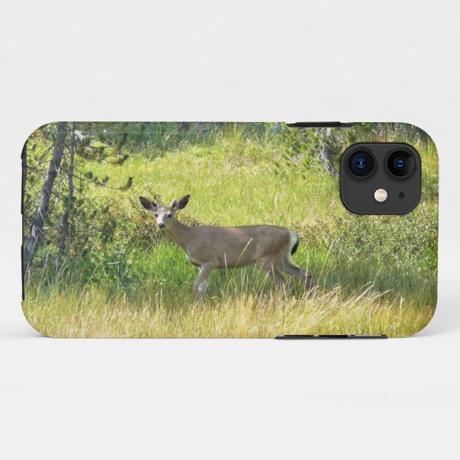 Young Buck in Yosemite, California Case-Mate iPhone Case (Back (Horizontal))