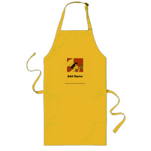 Young Chef Apron, add name Long Apron