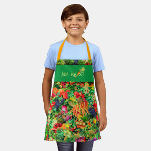 Young Chef Healthy Vegetable Apron