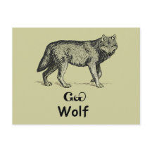 Young Cherokee Wolf