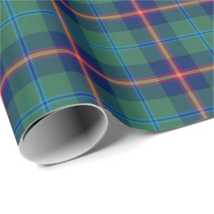 Young Clan Tartan Wrapping Paper