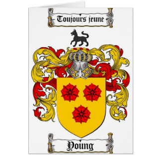 Young Coat of Arms / Young Family Crest