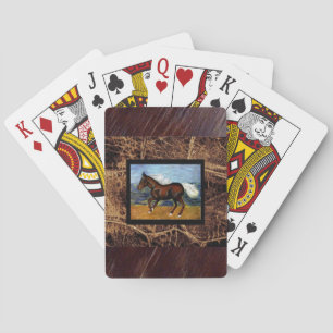 Young Colt- Design 2 Playing Cards -Green