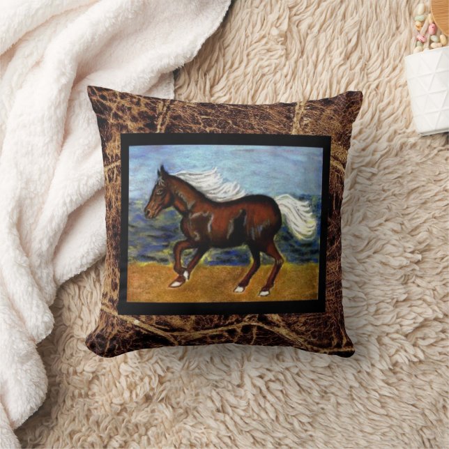 Young Colt Pillow -Design 3 (Blanket)