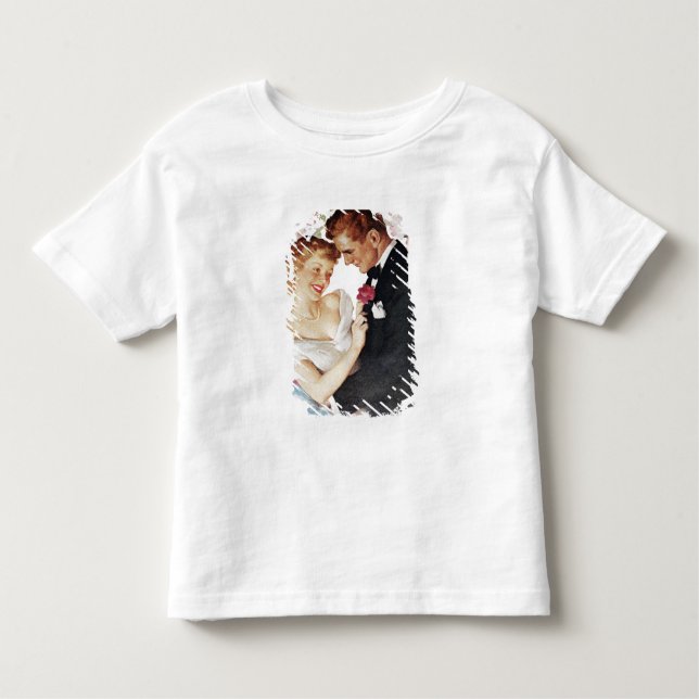 Young couple in formal wear toddler T-Shirt (Front)
