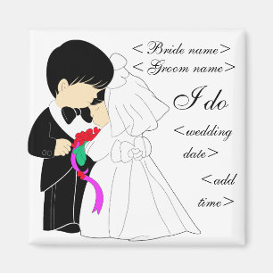 Young Couple Magnet