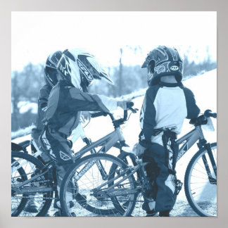 Young Cyclists  Poster